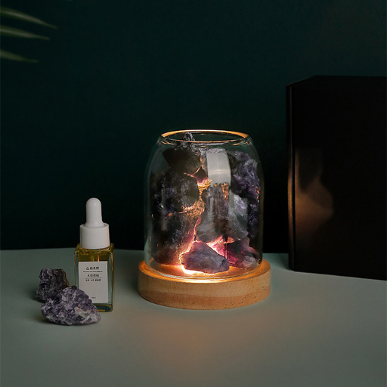 天然水晶擴香石玻璃杯 - 紅水晶:圖片 7