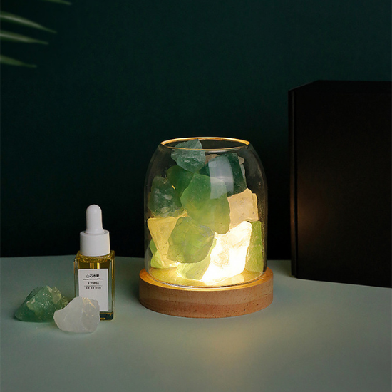 天然水晶擴香石玻璃杯 - 白水晶:圖片 8