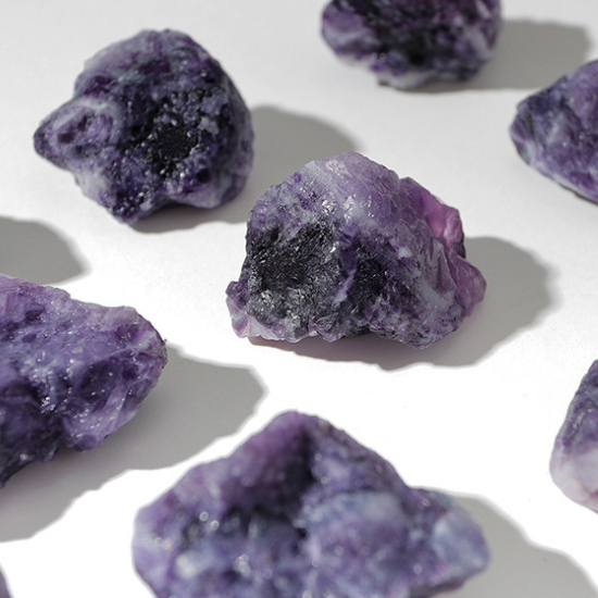 Alternative view of 天然水晶擴香石玻璃杯 - 紫水晶